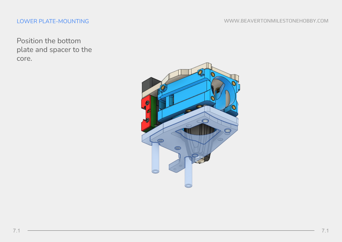 Hypernova Printhead build step twenty-three